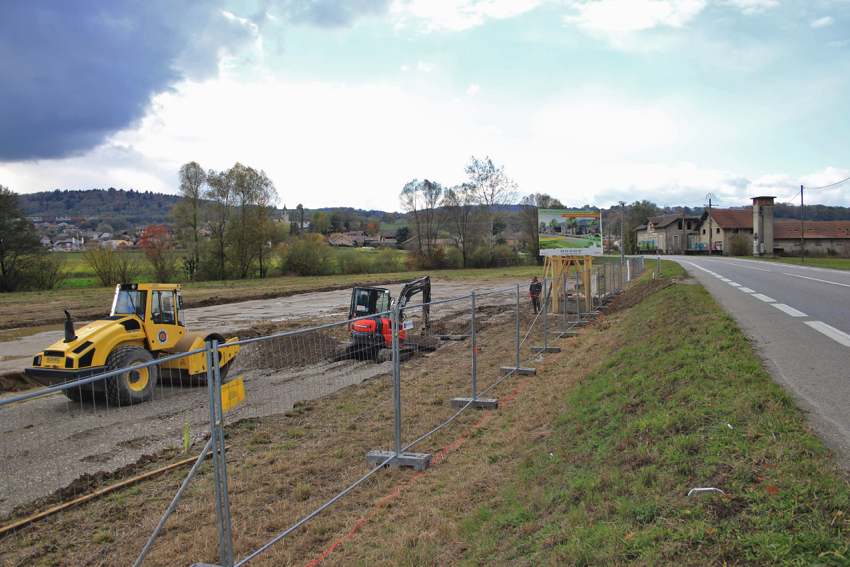 Suivi de chantier village d'entreprises Sillingy (du 7 au 20 novembre)